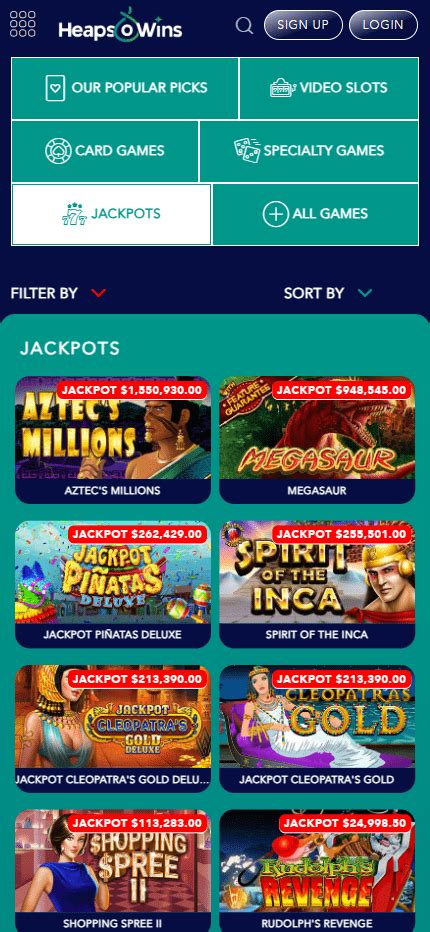 heapsowins casino login|Deposits & Withdrawals .